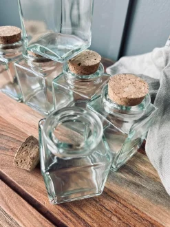 VIAMAJA Krydderiglas m. kork 80ml – pakke med 6 stk Clearance