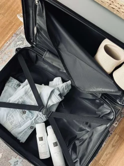 VIAMAJA Kuffert sæt LUX Silver - Sæt af 3 stk. Sale