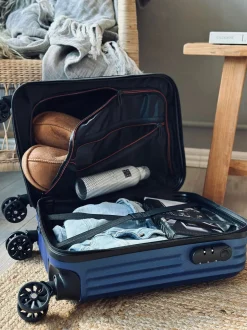 VIAMAJA Kuffert Trolley - Blue Hot