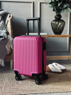 VIAMAJA Kuffert Trolley - Magenta pink Clearance