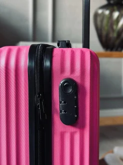 VIAMAJA Kuffert Trolley - Magenta pink Clearance