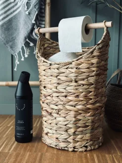 VIAMAJA Kurv m. toiletpapirholder – Lys Natur Best