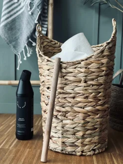 VIAMAJA Kurv m. toiletpapirholder – Lys Natur Best