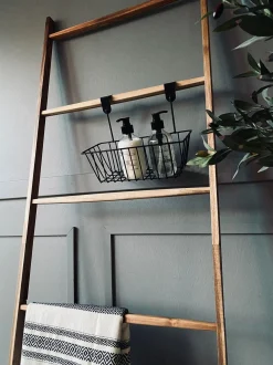 VIAMAJA Kurv til ophæng - Sort metal Discount