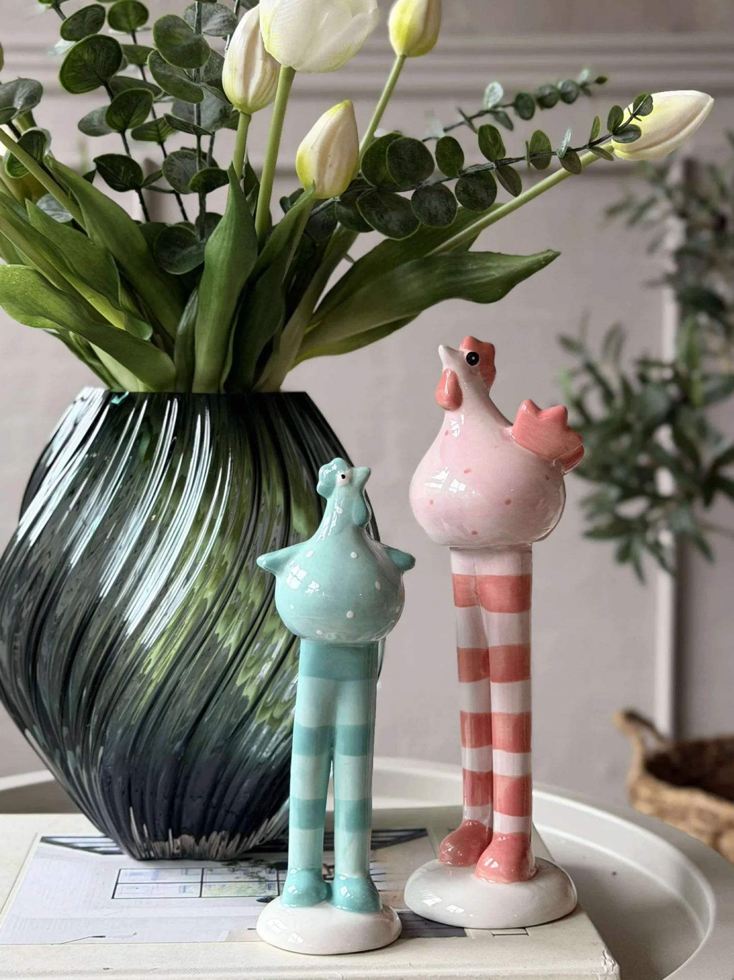 VIAMAJA Kylling med lange ben - Pink Online