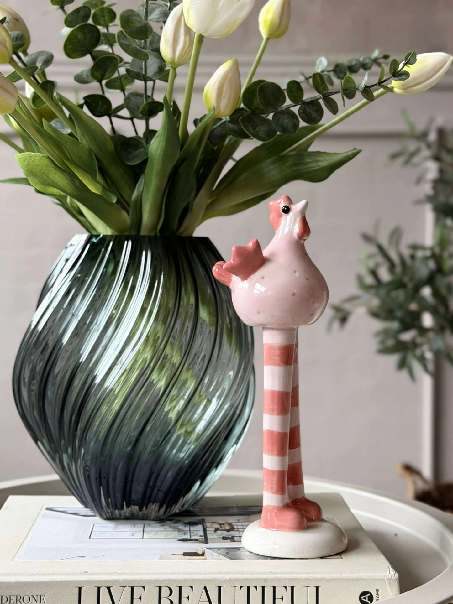 VIAMAJA Kylling med lange ben - Pink Online