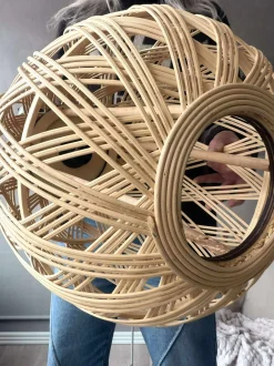 VIAMAJA Lampe - rattan - Dia 35 cm Sale