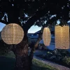 VIAMAJA Lampe cylinder med solceller - SUMMER GOLD Discount