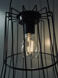 VIAMAJA Lampe med solceller – Black metal Discount