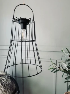 VIAMAJA Lampe med solceller – Black metal Discount