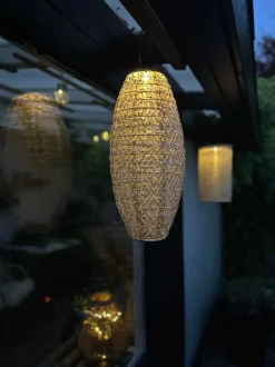 VIAMAJA Lampe med solceller - SUMMER GOLD Sale