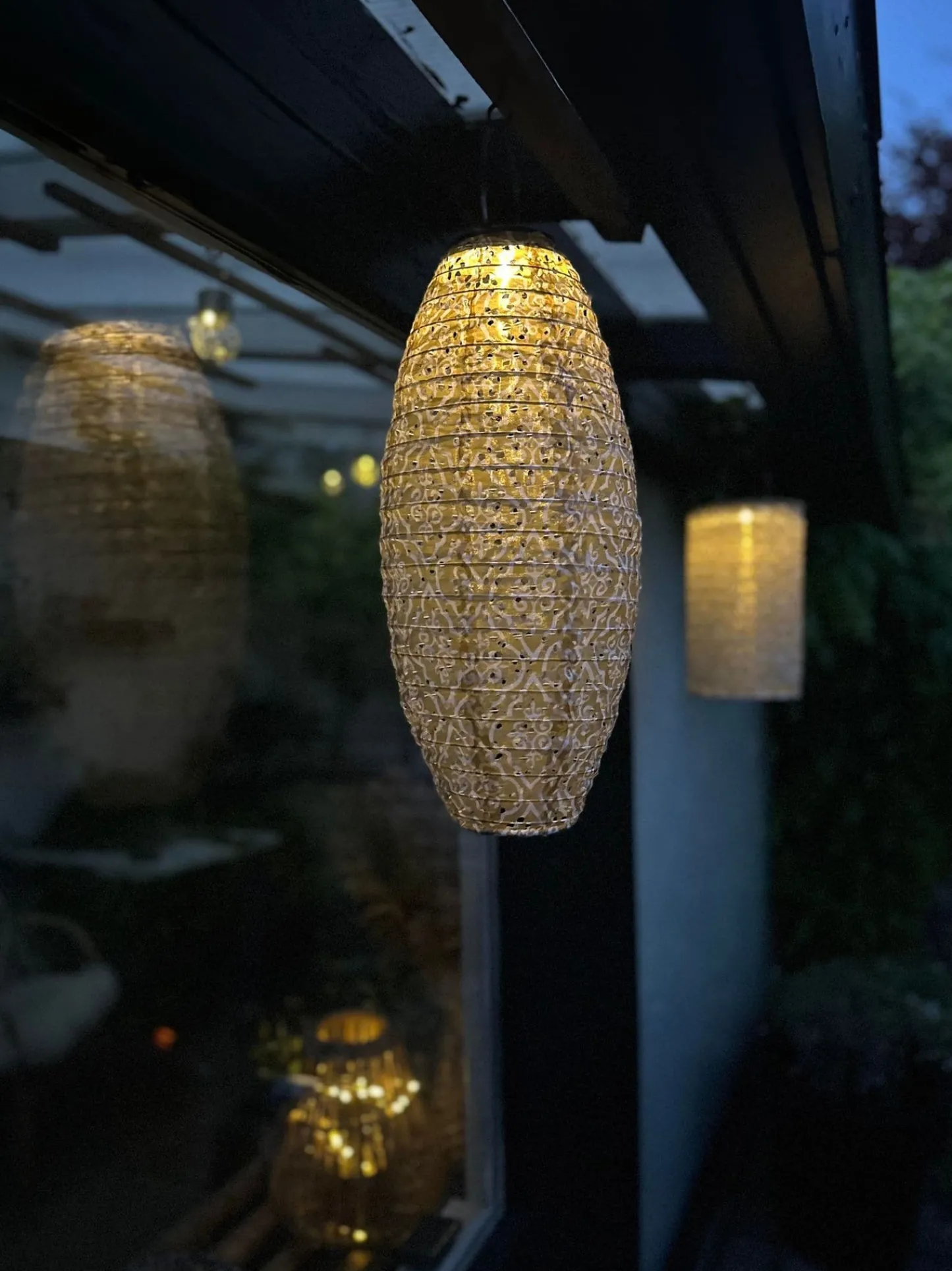 VIAMAJA Lampe med solceller - SUMMER GOLD Sale