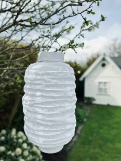 VIAMAJA Lampe med solceller – White Online
