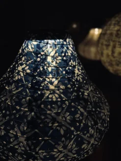 VIAMAJA Lampe med solceller Pear – SUMMER BLUE Clearance