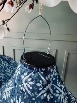 VIAMAJA Lampe med solceller Pear – SUMMER BLUE Clearance