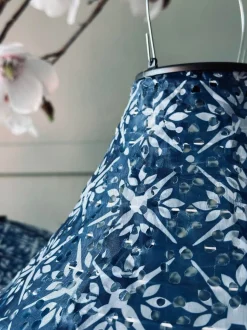 VIAMAJA Lampe med solceller Pear – SUMMER BLUE Clearance