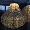 VIAMAJA Lampe med solceller Pear - SUMMER GOLD New