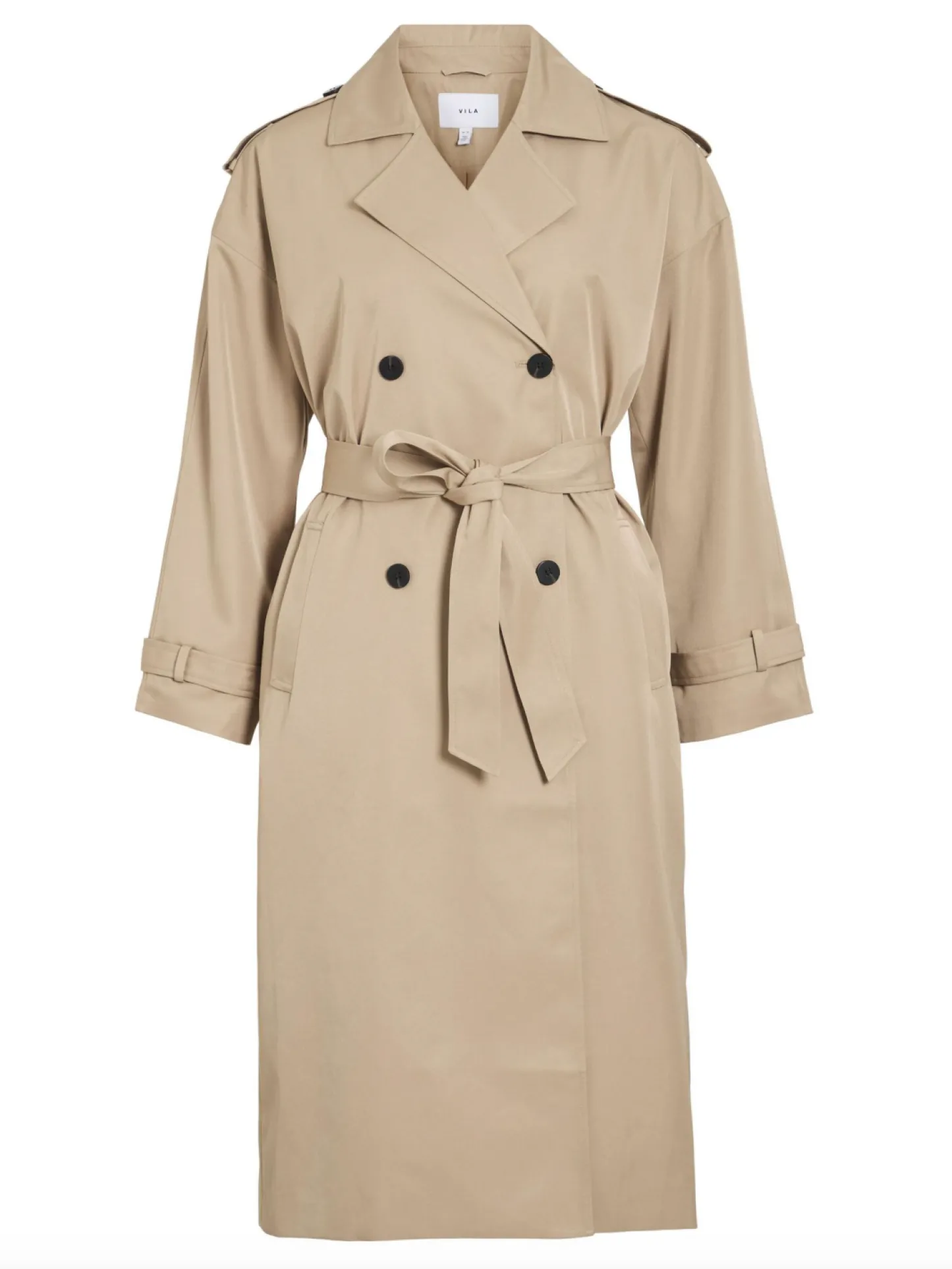 VIAMAJA Lang trenchcoat - Savannah Tan Hot