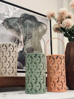 VIAMAJA Lanterne DELI m. Solceller – Beige Outlet