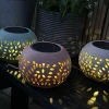 VIAMAJA Lanterne FIONA Solar - Beige New