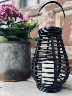 VIAMAJA Lanterne med solceller - BLACK VIXA Discount