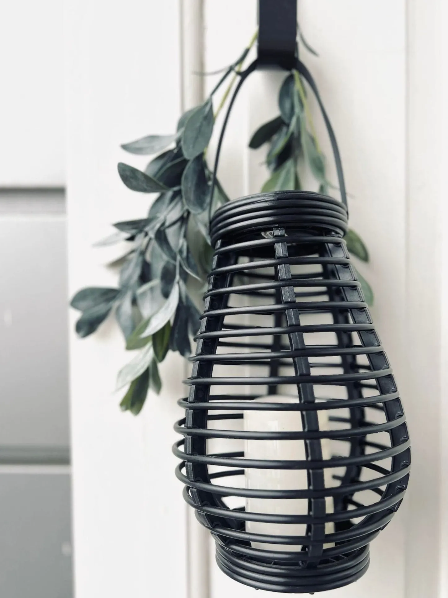 VIAMAJA Lanterne med solceller - BLACK VIXA Discount