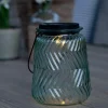 VIAMAJA Lanterne med solceller – Fiona big green Clearance