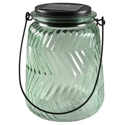 VIAMAJA Lanterne med solceller – Fiona big green Clearance