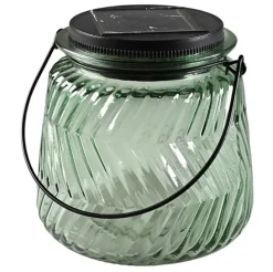 VIAMAJA Lanterne med solceller – Fiona green