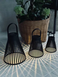 VIAMAJA Lanterne med solceller - GARDEN BLACK 24cm Sale