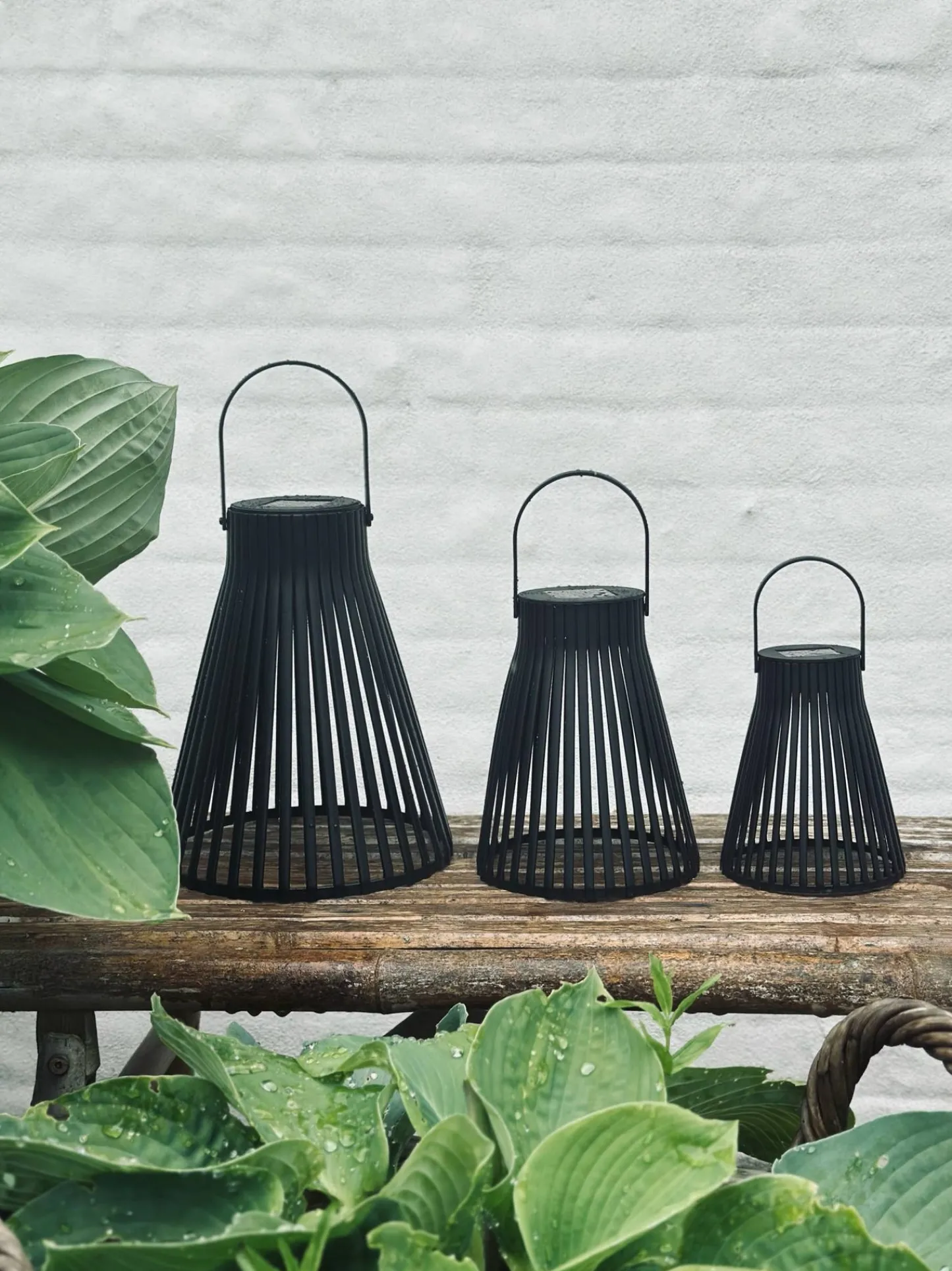 VIAMAJA Lanterne med solceller - GARDEN BLACK 24cm Sale