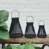 VIAMAJA Lanterne med solceller - GARDEN BLACK 14cm New