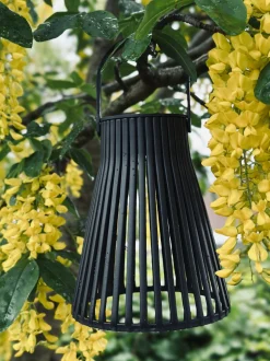 VIAMAJA Lanterne med solceller - GARDEN BLACK 14cm New