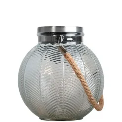 VIAMAJA Lanterne med solceller – Nancy clear Clearance