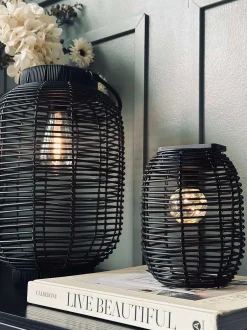 VIAMAJA Lanterne på spyd Black - Solar