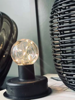 VIAMAJA Lanterne på spyd Black - Solar