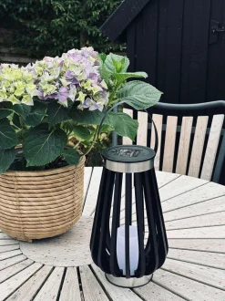 VIAMAJA Lanterne Solar black - Small Best