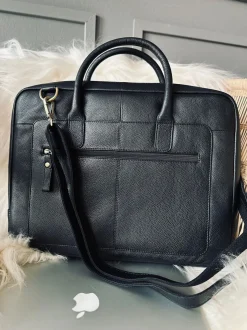 VIAMAJA Laptop / arbejdstaske VINTAGE Black