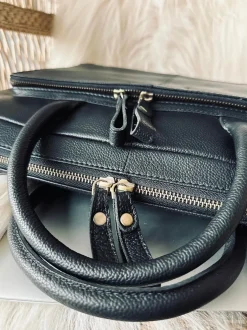 VIAMAJA Laptop / arbejdstaske VINTAGE Black