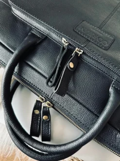 VIAMAJA Laptop / arbejdstaske VINTAGE Black