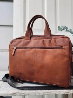 VIAMAJA Laptop adventur - chesterfield cognac Clearance