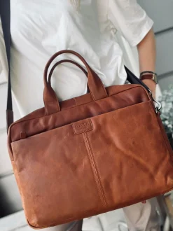 VIAMAJA Laptop adventur - chesterfield cognac Clearance