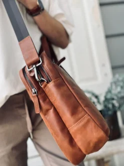 VIAMAJA Laptop adventur - chesterfield cognac Clearance
