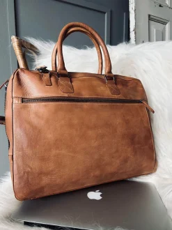 VIAMAJA Laptop Cognac London Discount