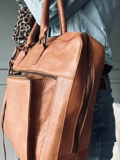 VIAMAJA Laptop Cognac London Discount