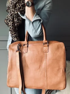 VIAMAJA Laptop Cognac London Discount