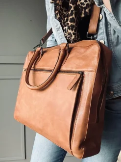 VIAMAJA Laptop Cognac London Discount