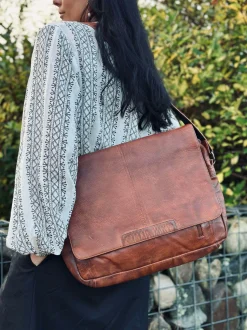 VIAMAJA Laptop MILO cognac Clearance