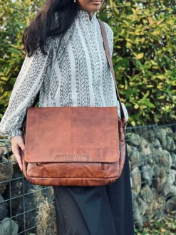 VIAMAJA Laptop MILO cognac Clearance
