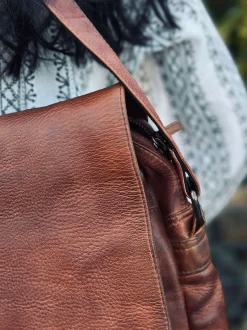 VIAMAJA Laptop MILO cognac Clearance